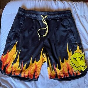 Maison Article mesh short